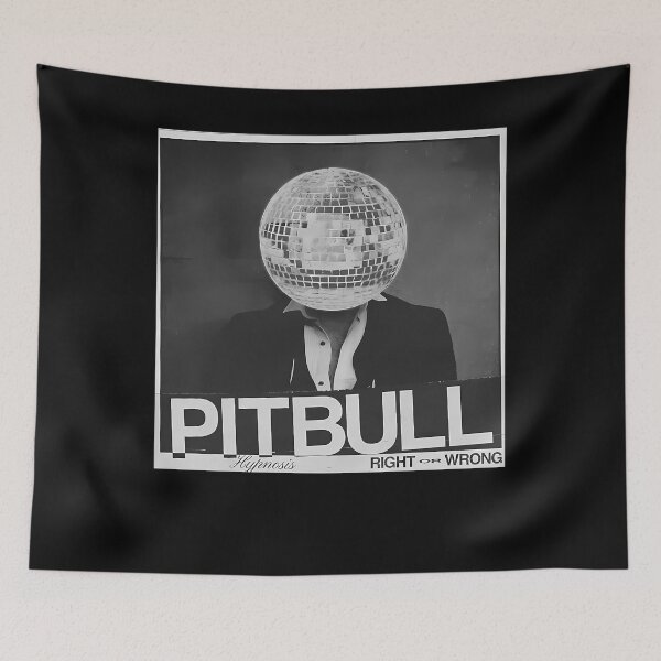 Item preview, Right or Wrong Pitbull designed and sold by ArtChicSebas.