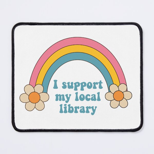 Item preview, I Support My Library Sticker Book Aesthetic Vinyl Sticker Laptop Sticker Book Stickers Book Lover Gifts Stickers Laptop Bookish Sticker Pack designed and sold by SouQ-Art.
