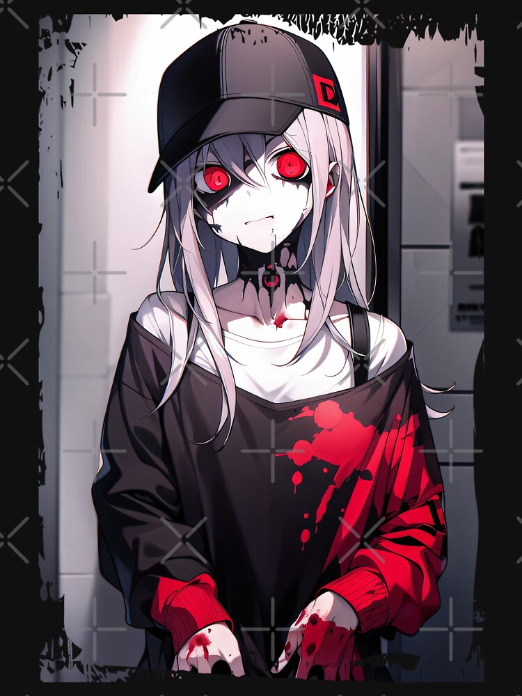 Goth Anime Girl Japanese Aesthetic Anime Otaku Str' Men's Hoodie