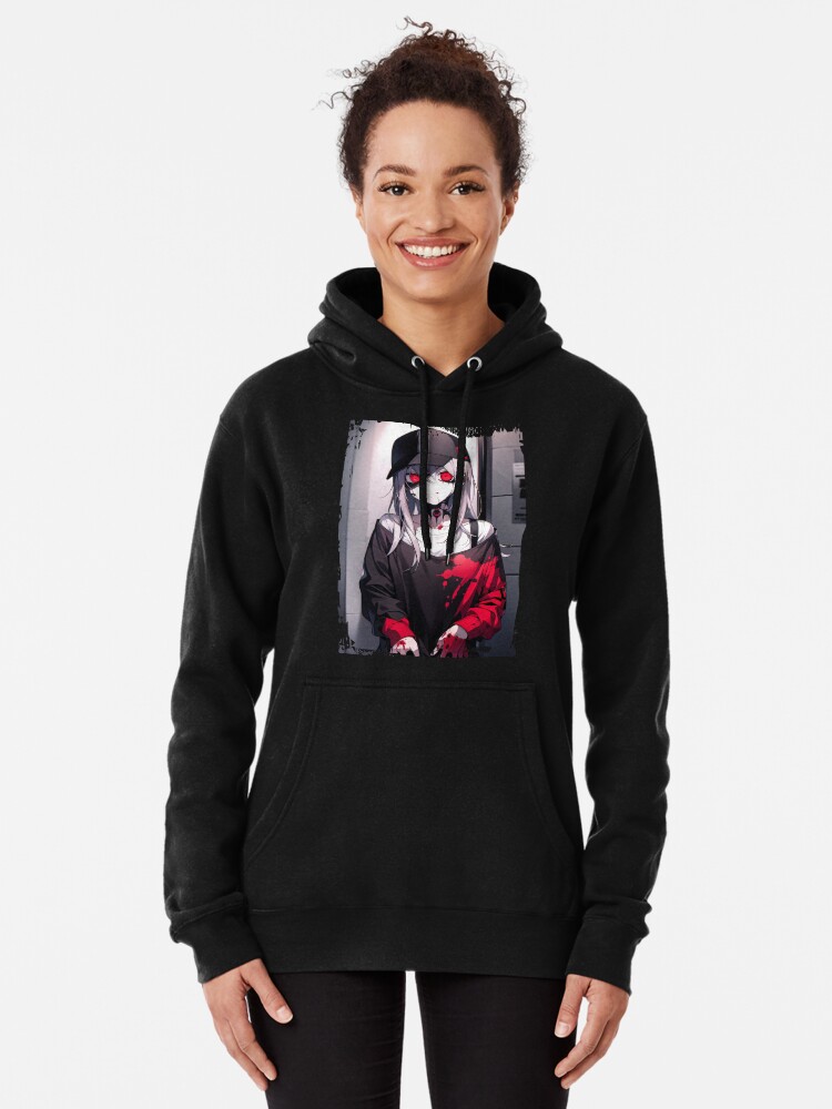 Street Vampire Girl Anime Style Art