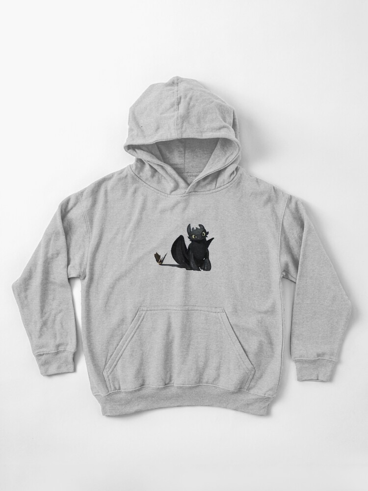 Toothless Night Fury Kids Pullover Hoodie for Sale by VladsArts Redbubble