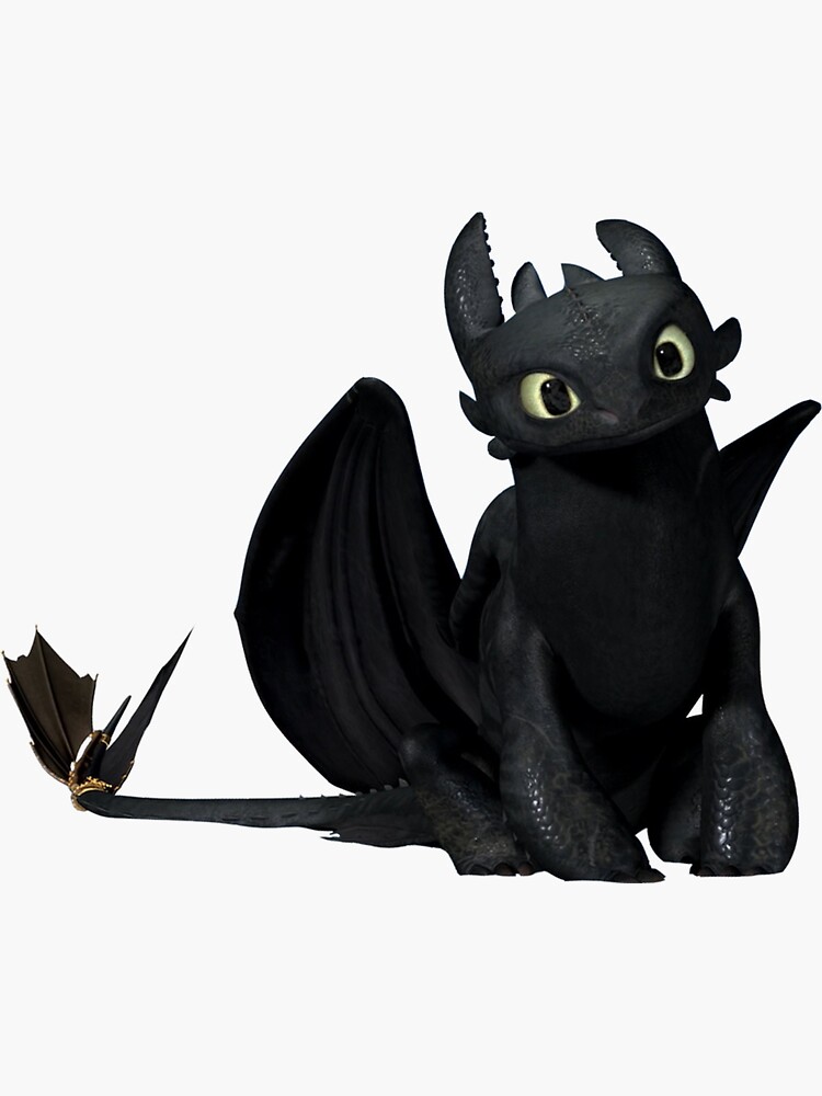 Toothless (Night Fury) Sticker