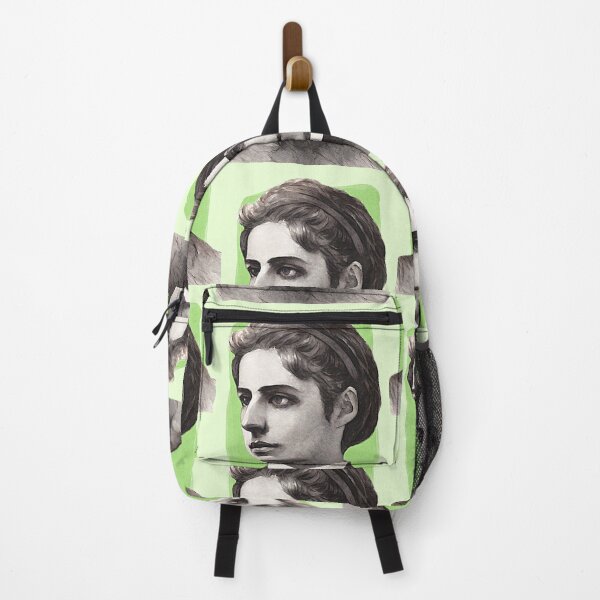 Item preview, American Writer Emma Lazarus - mint Green - illustration designed and sold by Litstoy.