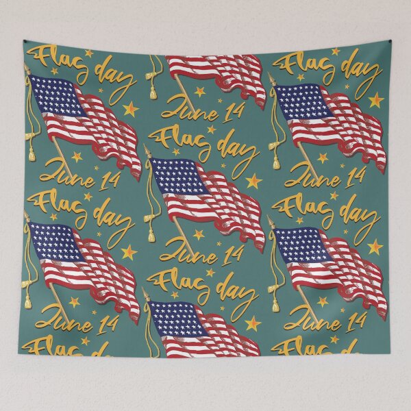 Item preview, Flag Day - June 14 designed and sold by portokalis.