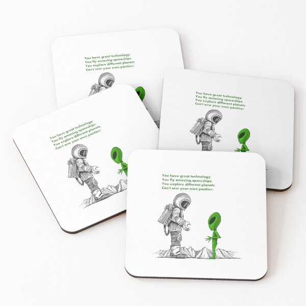 Item preview, funny conversation with an alien designed and sold by neurostructure.
