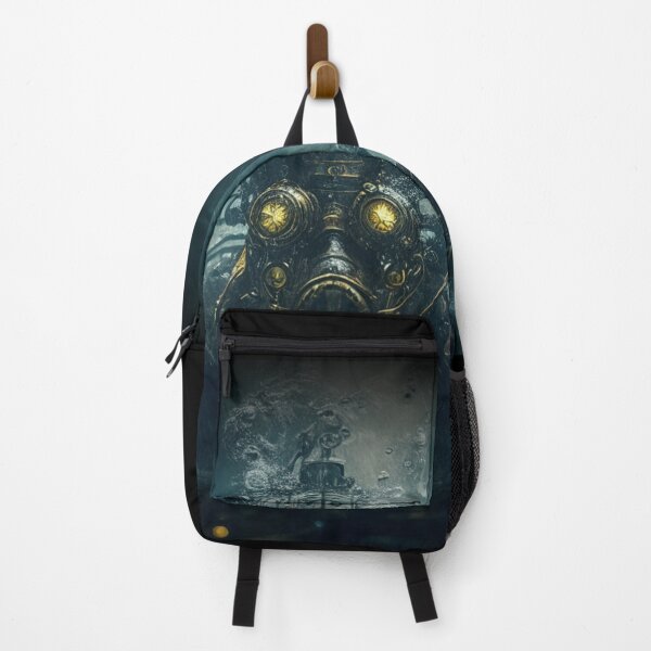 Item preview, Futuristic Steampunk Deep Sea Diver designed and sold by KALEIDOSCOPE UK.