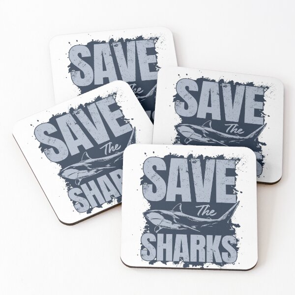 Item preview, Save the sharks designed and sold by addict2reading.