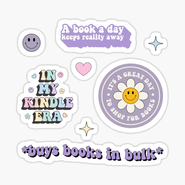 Designed my Kindle with stickers, like, a lot 😂 : r/kindle