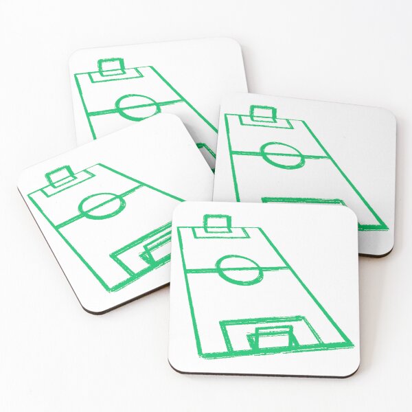 Item preview, Football Green Pitch | Soccer Field Formation On Tactical Mastery designed and sold by Football Stickers World.