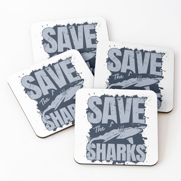 Item preview, Save the sharks designed and sold by addict2reading.