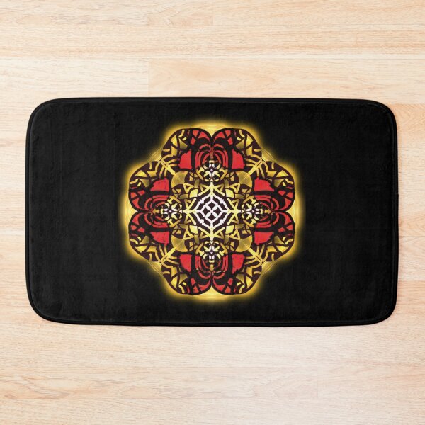 Item preview, Ruby butterfly mandala designed and sold by AllGenDesigns.