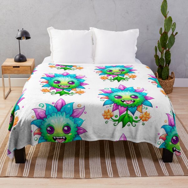 Item preview, Cute Petal burst Flower Monster designed and sold by NBazilenco.