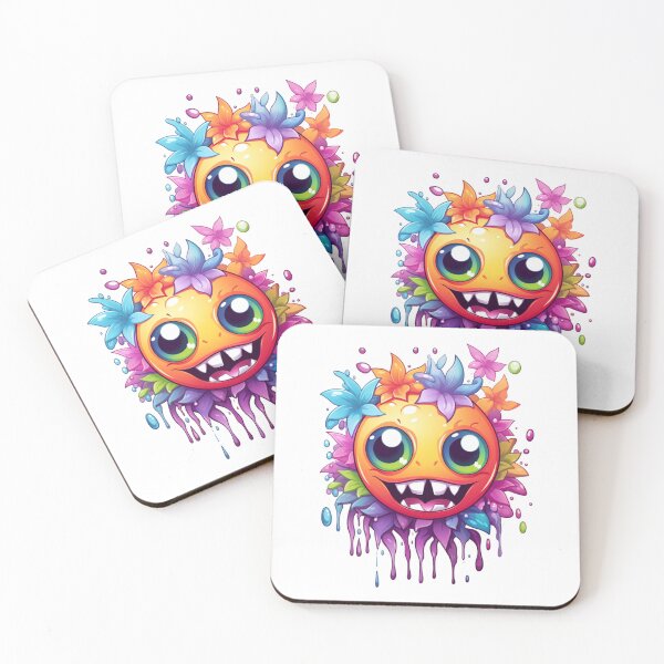 Item preview, Cute Petal burst Flower Monster designed and sold by NBazilenco.