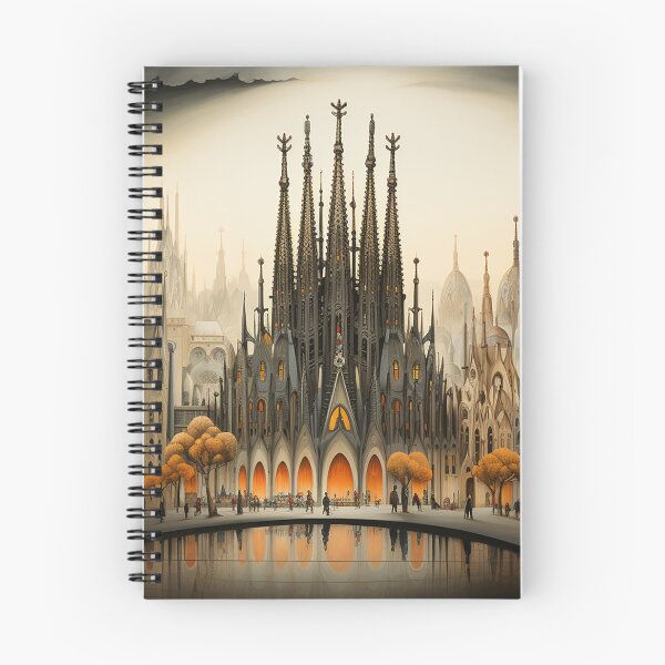 Item preview, Barcelona Sagrada Familia Abstract  designed and sold by PixelVidArt.