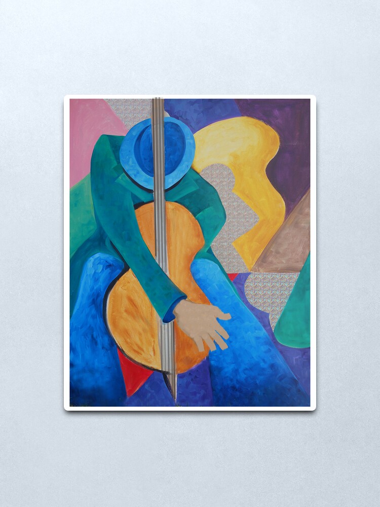 Alternate view of My Uncle's Jazz Metal Print