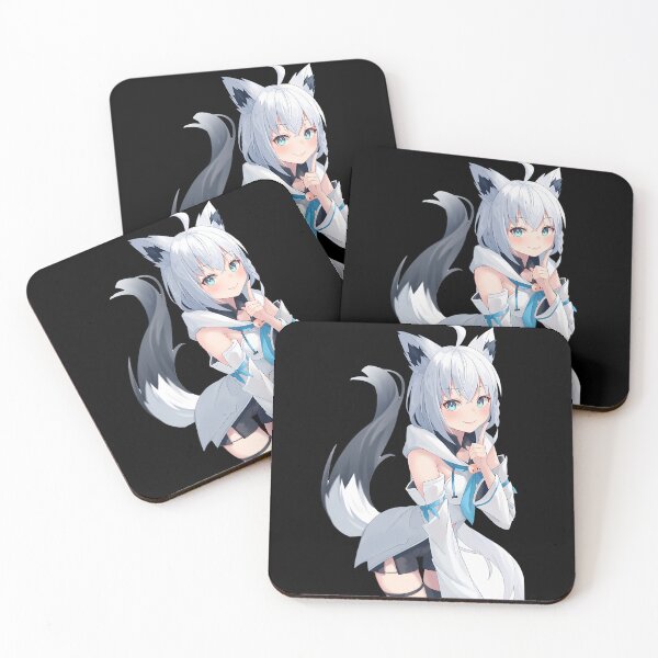 Item preview, Shirakami Fubuki, Hololive designed and sold by ArtChicSebas.