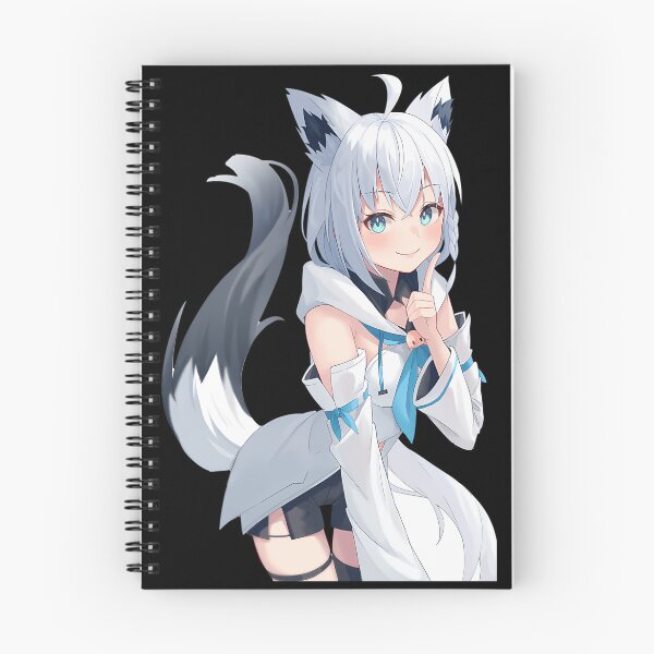 Item preview, Shirakami Fubuki, Hololive designed and sold by ArtChicSebas.