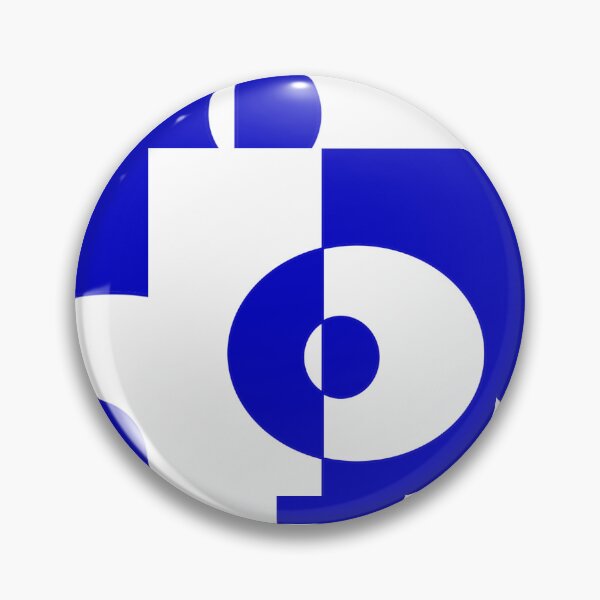 Item preview, Simply blue and white circle designed and sold by NinaFlorence.