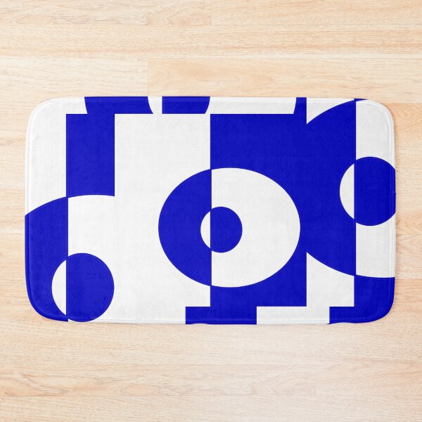 Item preview, Simply blue and white circle designed and sold by NinaFlorence.