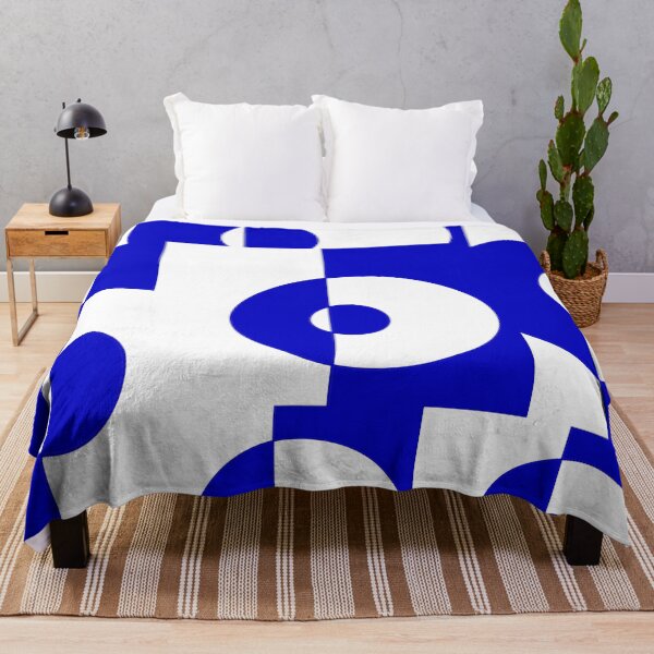 Item preview, Simply blue and white circle designed and sold by NinaFlorence.