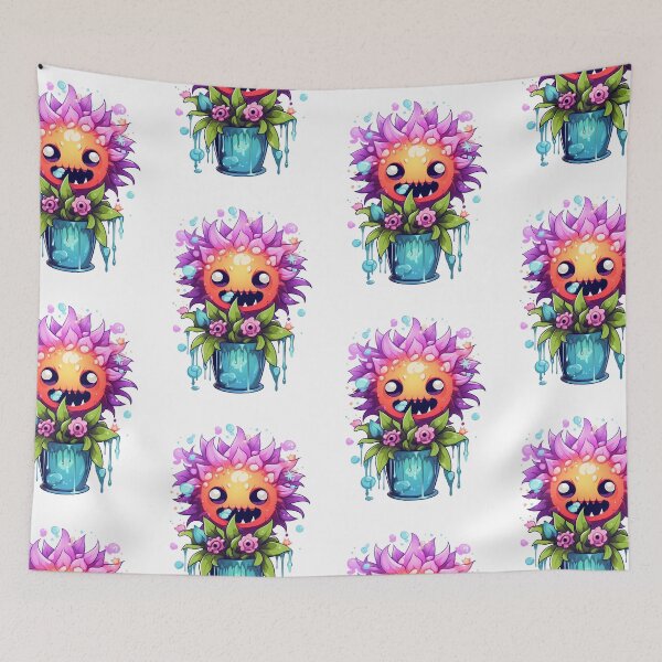 Item preview, Cute Petal Flower Monster designed and sold by NBazilenco.