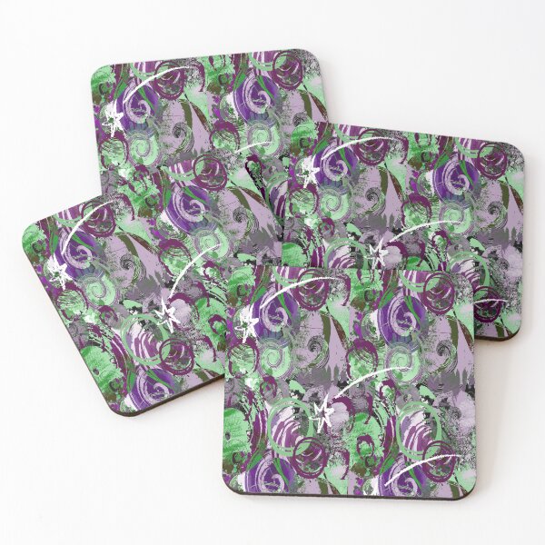 Item preview, Love Abstract Psychedelic  Graphic design 2, Abstraction, bold colorful abstract playful design inspired by nature designed and sold by Adri Barnard.
