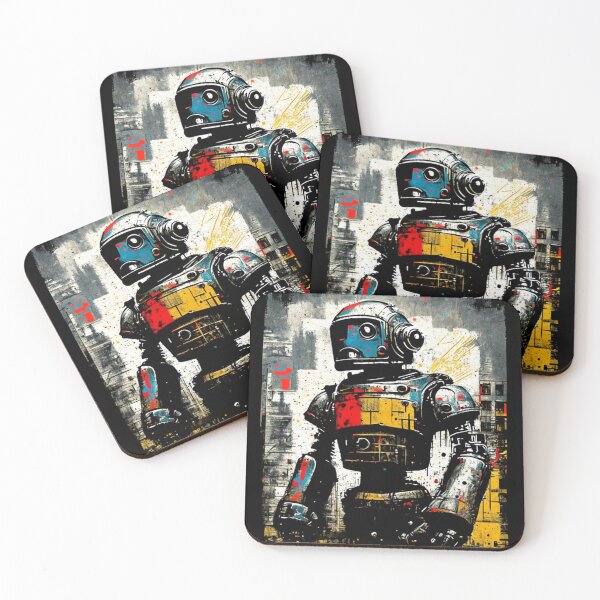 Item preview, Robot Street Art  designed and sold by RobotAIArt.