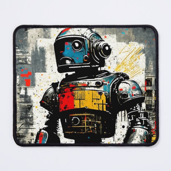 Item preview, Robot Street Art designed and sold by RobotAIArt.