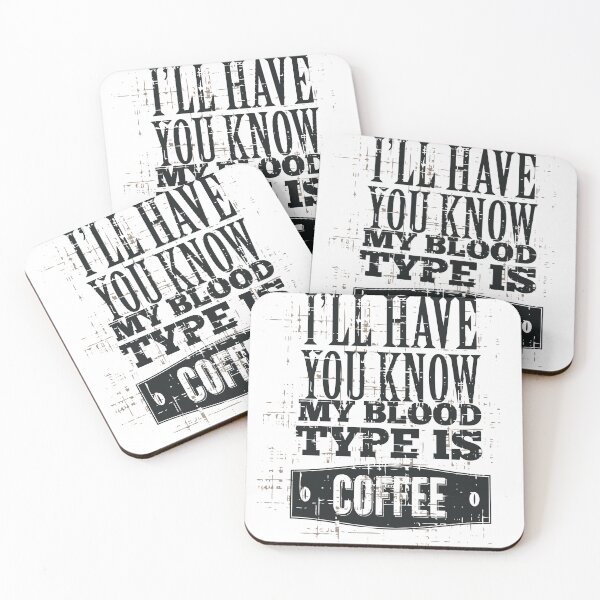 Item preview, Blood Type Coffee designed and sold by askthebookbug.