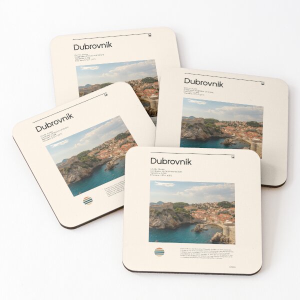 Item preview, Visit Dubrovnik, Croatia (Travel poster) designed and sold by RabbitK.