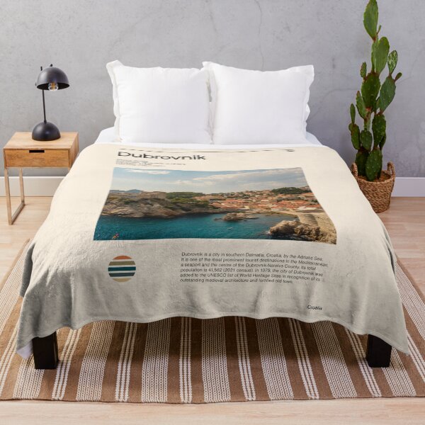 Artikelvorschau, Besuchen Sie Dubrovnik, Kroatien (Reiseplakat) entworfen und verkauft von RabbitK.