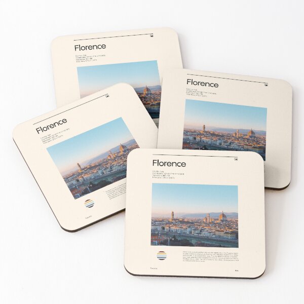 Item preview, Visit Florence, Italy (Travel poster) designed and sold by RabbitK.