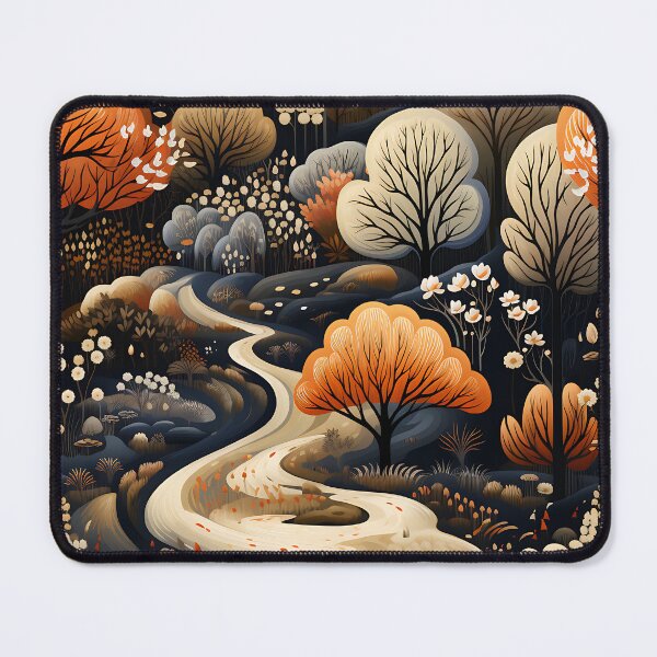 Item preview, Autumn Forest Walk Pattern designed and sold by Hibiskusmond.