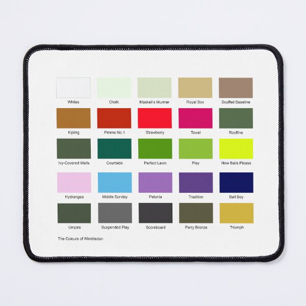 Item preview, The Colours of Wimbledon designed and sold by QuoteGeek.