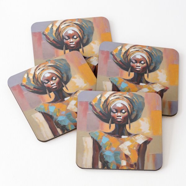 Item preview, Woman in Gele designed and sold by kultomatic.