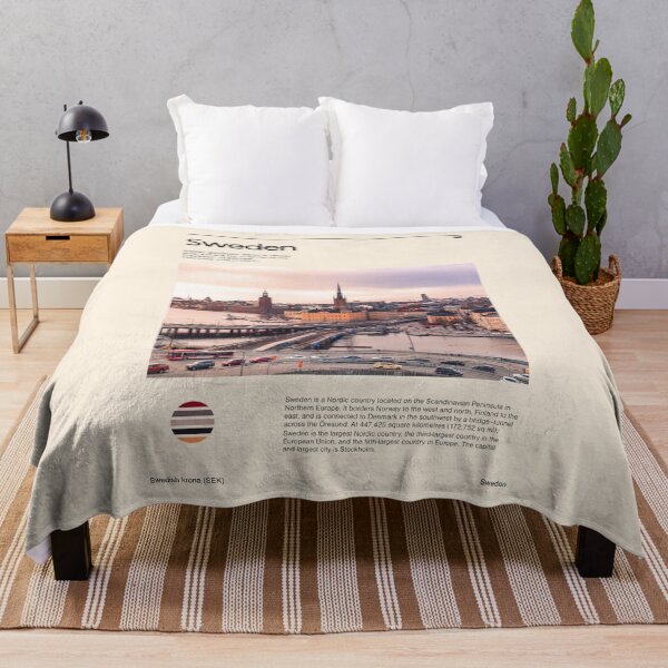 Item preview, Visit Sweden (Travel poster) designed and sold by RabbitK.