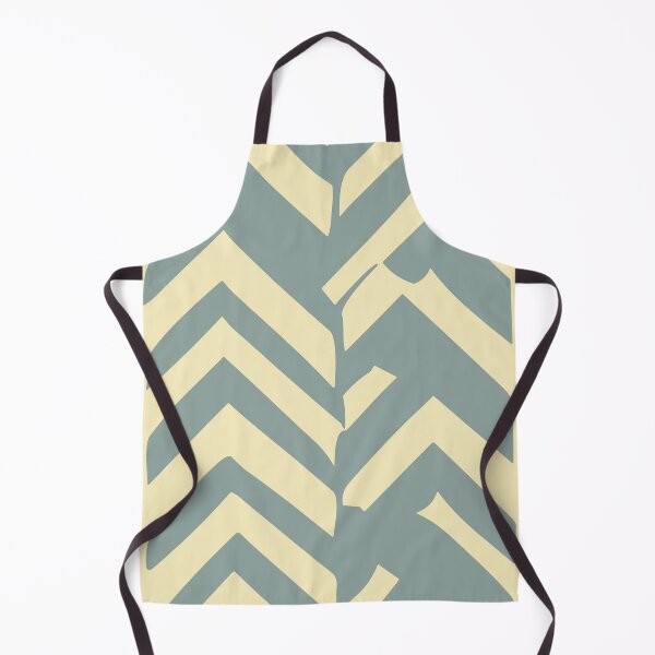 Item preview, Grunge Herringbone Pattern in Grey / Blue and Cream / White designed and sold by SamJanner.