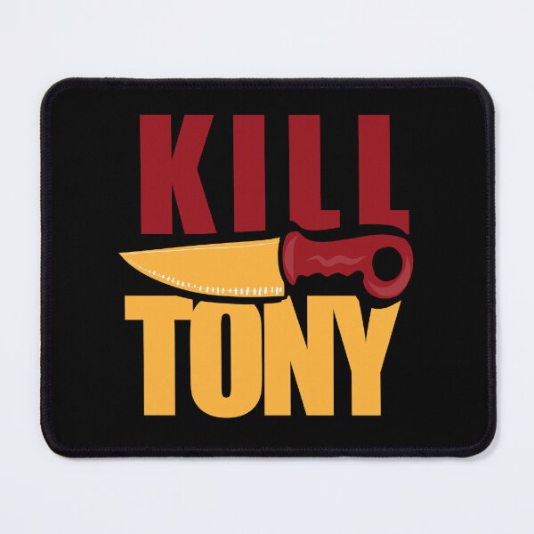Item preview, Kill Tony Cartoon Knife Design In Red And Yellow designed and sold by Kill Tony Fan Designs.