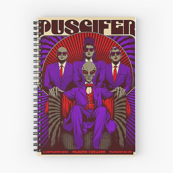 Item preview, PusciferAgents 2022 tour poster designed and sold by StrangeFetish.
