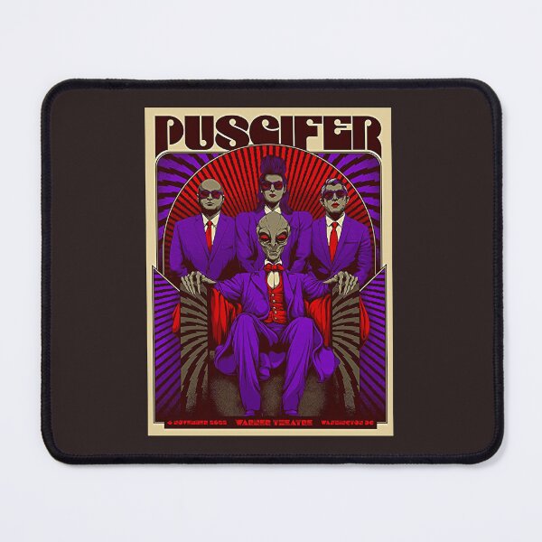 Item preview, PusciferAgents 2022 tour poster designed and sold by StrangeFetish.
