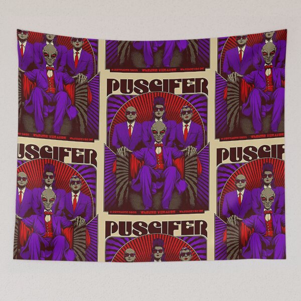 Item preview, PusciferAgents 2022 tour poster designed and sold by StrangeFetish.
