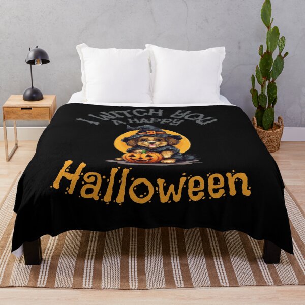Item preview, I witch you a happy Halloween designed and sold by FalconFeatherDn.