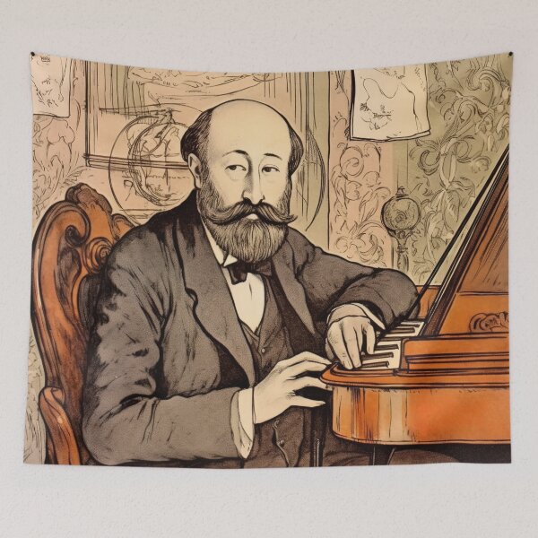 Item preview, Camille Saint-Saëns designed and sold by ComicsFactory.