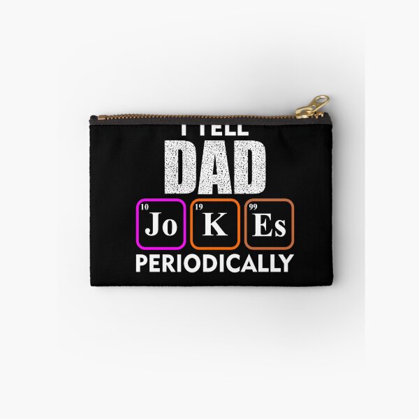 Item preview, I Tell Dad Jokes Periodically - T-shirt design - Sticker Redbubble designed and sold by bluehatgraphics.
