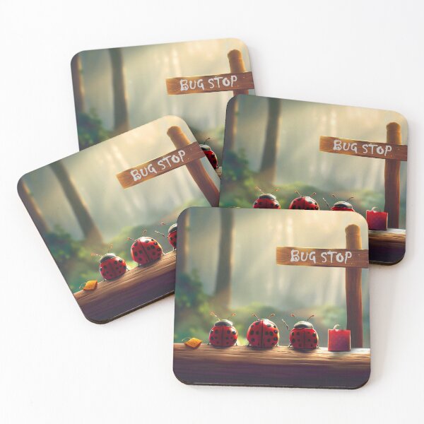 Item preview, 'There was always gossip to be had while waiting for the bug bus...' designed and sold by ArtSea-Bubble.