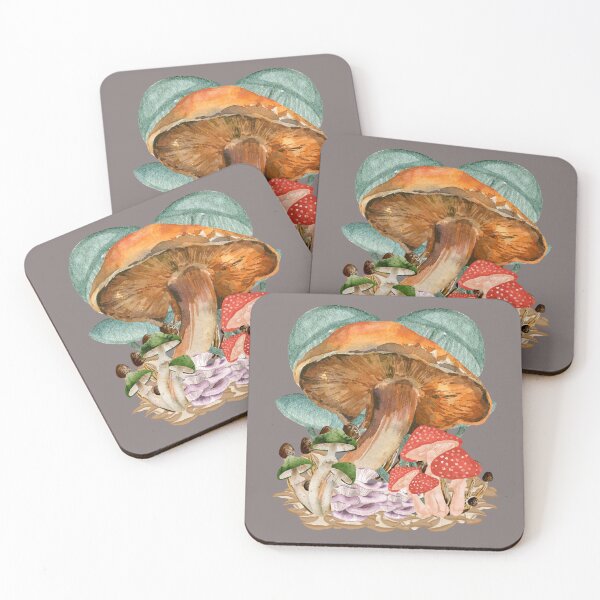Item preview, Mushroom Forest designed and sold by ValsCrazyCats.