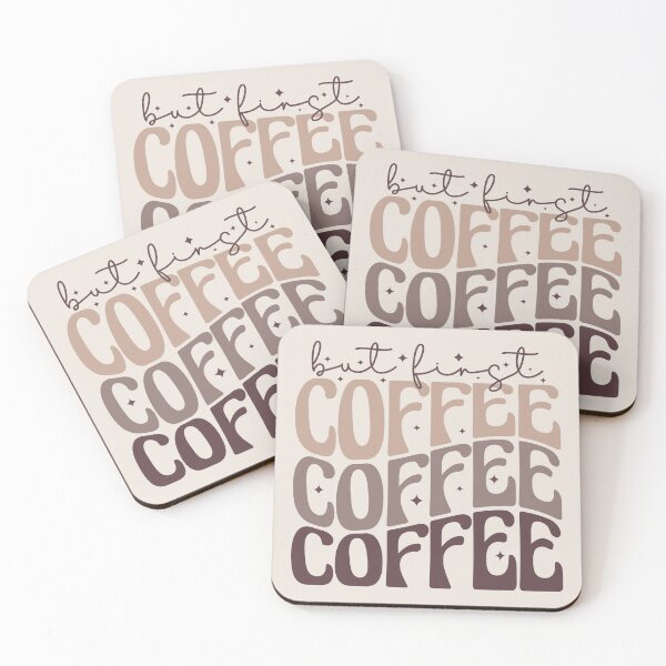 Item preview, But First Coffee designed and sold by askthebookbug.