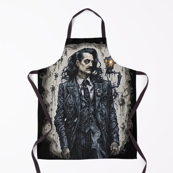 Item preview, Goth Steampunk Male Portrait designed and sold by SoccaTamam.