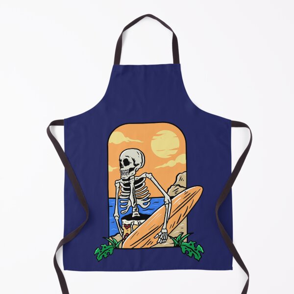 Item preview, summer skull with surf board designed and sold by Filippom6.