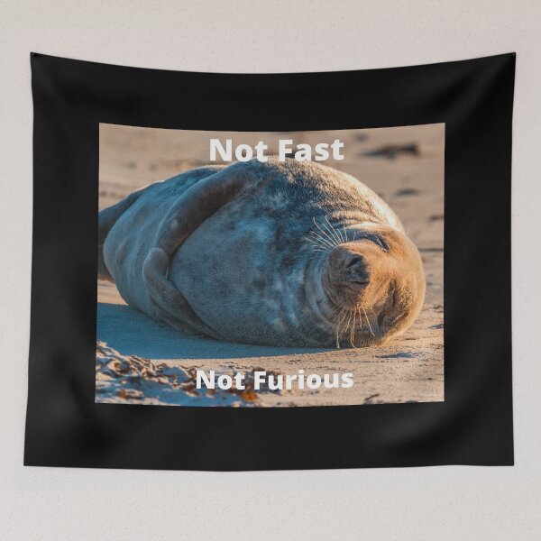 Item preview, No Fast Not Furious,Fanny Gift designed and sold by your-t-shirts55.